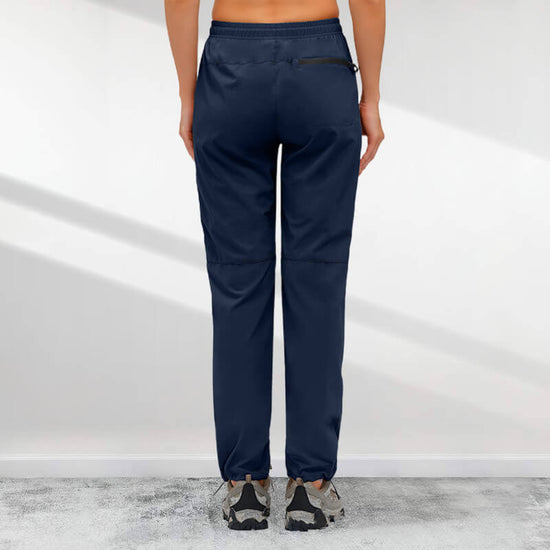 Women's Hiking Pants with 5 Zip Pockets and Quick Drying