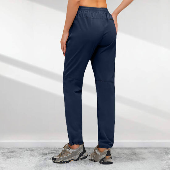 Women's Hiking Pants with 5 Zip Pockets and Quick Drying