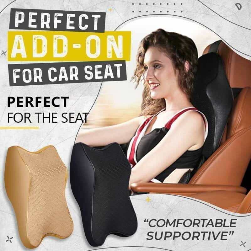 Oreiller de soutien pour le cou confortable pour siège de voiture – parfait pour les longs trajets