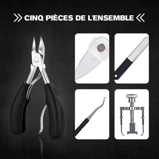 Coupe-ongles de qualité médicale pour une coupe précise et hygiénique
