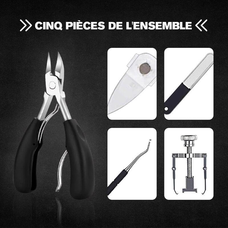 Coupe-ongles de qualité médicale pour une coupe précise et hygiénique