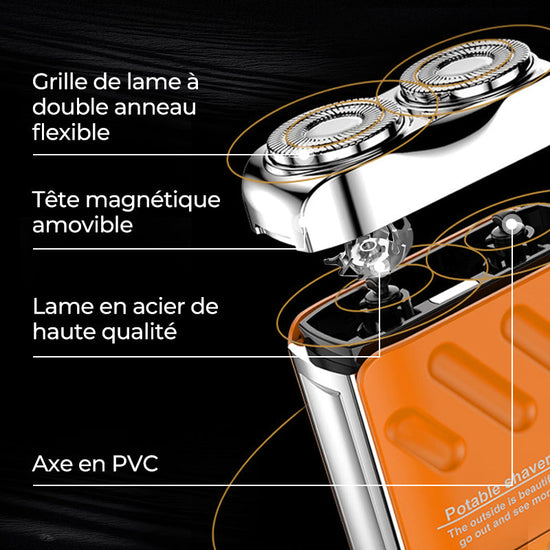 Compact Electric Razor for Men - Special Offer with 49% Discount | Flash Sale