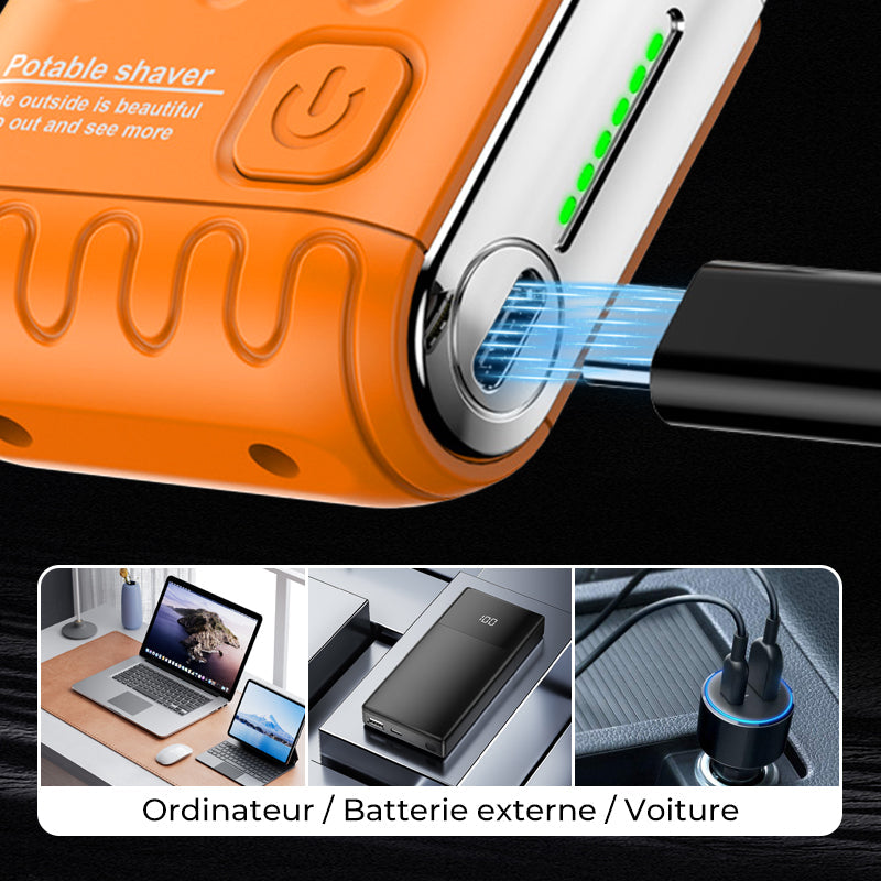 Compact Electric Razor for Men - Special Offer with 49% Discount | Flash Sale