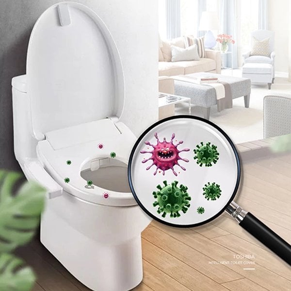 Housse de siège de toilettes jetable biodégradable pour une hygiène écologique et pratique