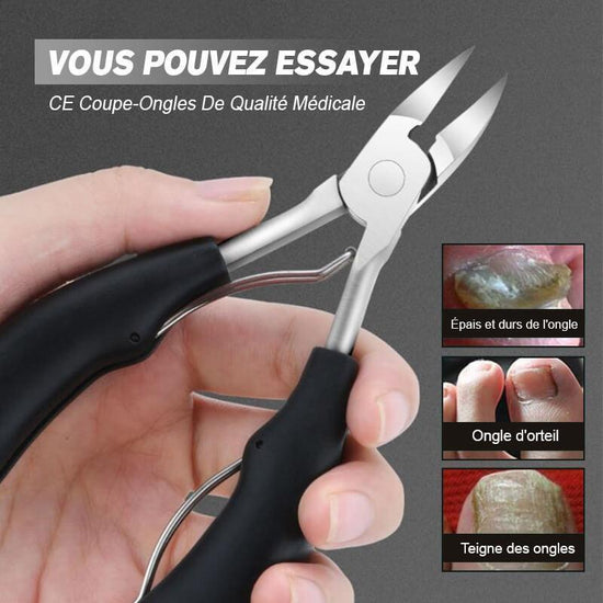 Coupe-ongles de qualité médicale pour une coupe précise et hygiénique