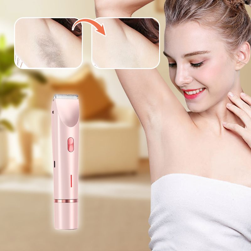 💜 2-in-1 Comfort Electric Razor for Soft and Effortless Skin