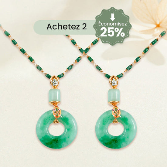 Peace and Blessing Jade Hetian Necklace - Elevate Your Spirit with Calming Elegance at an Exceptional Price