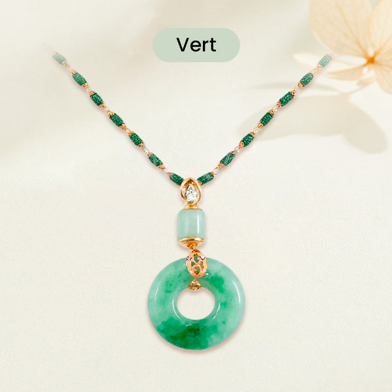 Peace and Blessing Jade Hetian Necklace - Elevate Your Spirit with Calming Elegance at an Exceptional Price