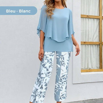 Blue - White