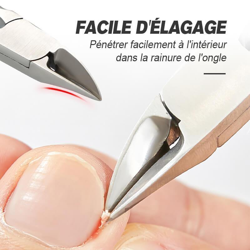 Coupe-ongles de qualité médicale pour une coupe précise et hygiénique