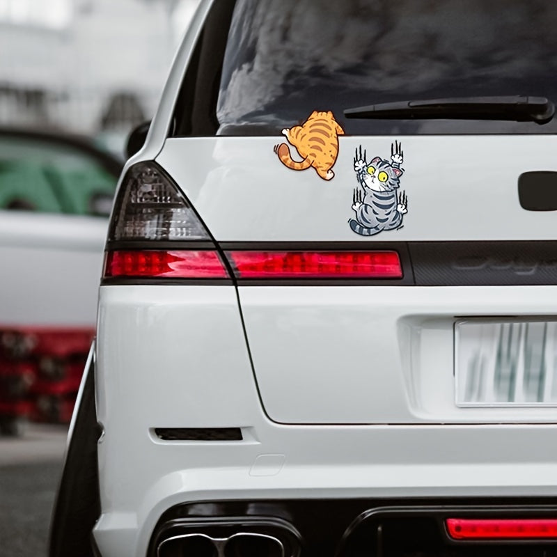 Autocollants mignons de chats pour personnaliser votre voiture