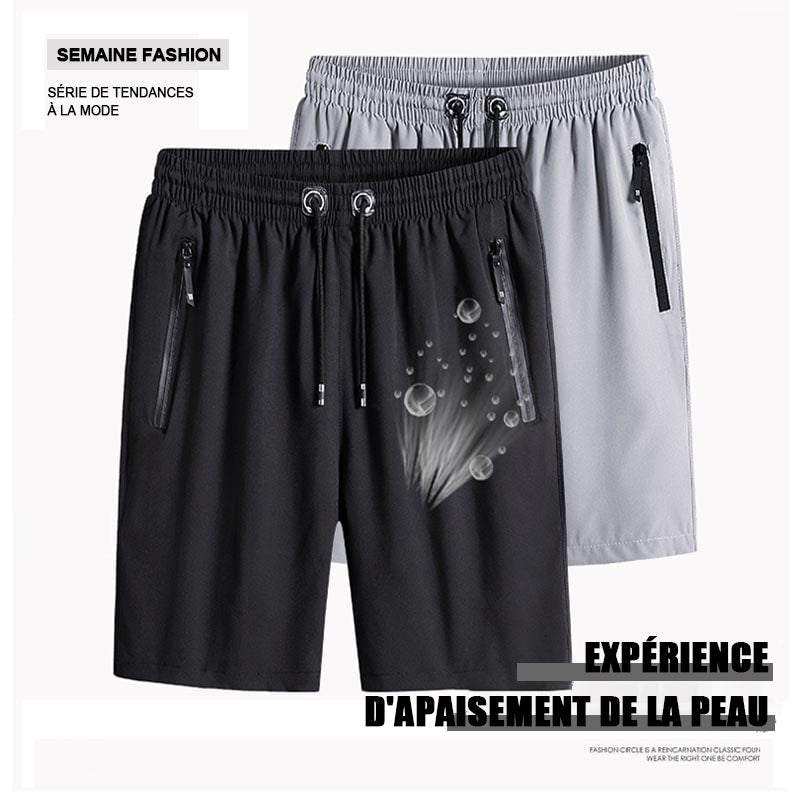 Extended Size Men’s Stretch Satin Silk Pajamas for Maximum Comfort