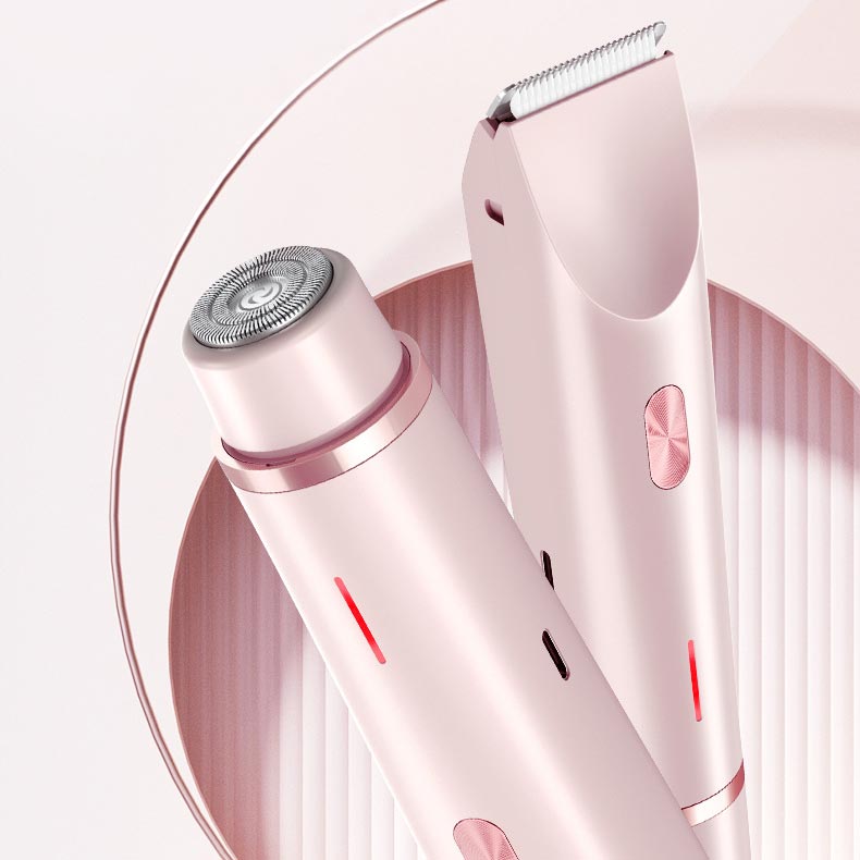💜 2-in-1 Comfort Electric Razor for Soft and Effortless Skin