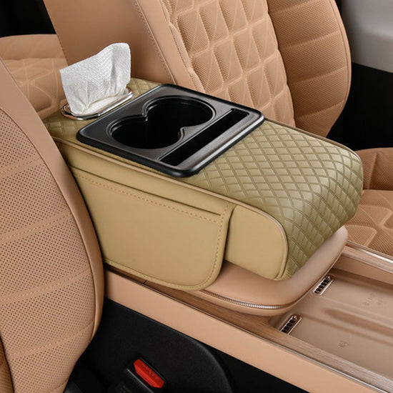 Vente du Nouvel An✨Causette Multifonction pour Accoudoir de Voiture - Pratique et Stylée pour Vos Déplacements
