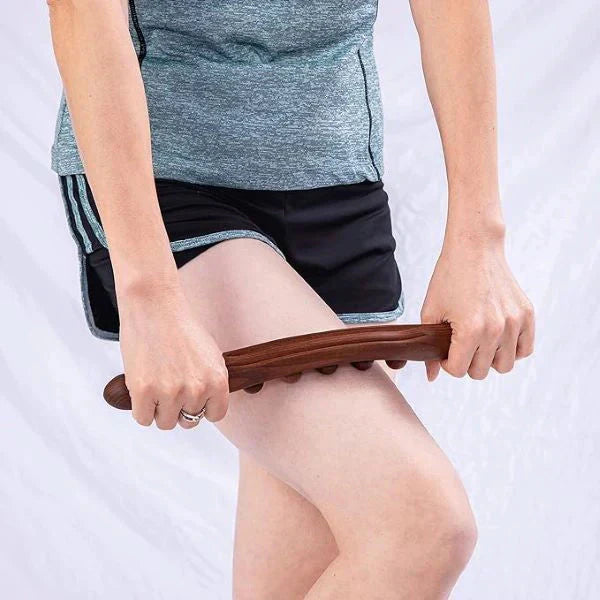 Wooden Lymphatic Massage Stick – Spa and Wellness for Deep Relaxation