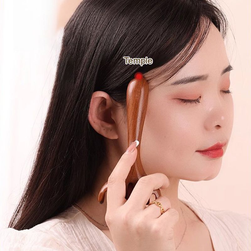 Six-Claw Meridian Massage Comb for Optimal Relaxation