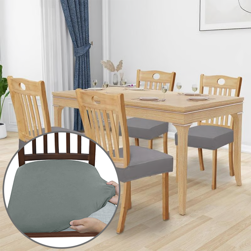 Housses de chaise extensibles et imperméables – Pack Économique 4 pièces pour une protection optimale