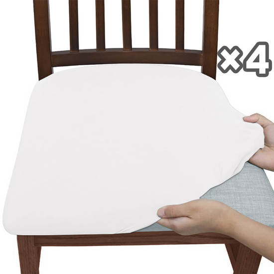 Housses de chaise extensibles et imperméables – Pack Économique 4 pièces pour une protection optimale