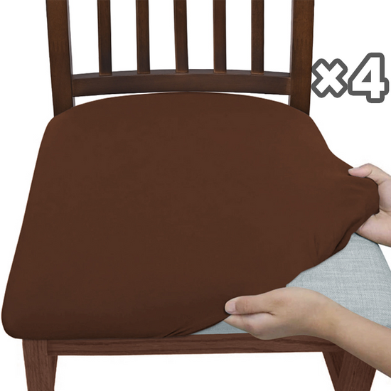 Housses de chaise extensibles et imperméables – Pack Économique 4 pièces pour une protection optimale