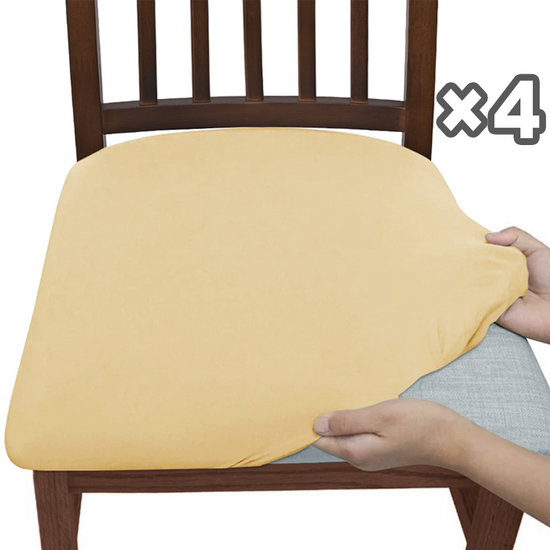Housses de chaise extensibles et imperméables – Pack Économique 4 pièces pour une protection optimale