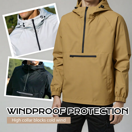 Men's Waterproof and Windproof Outer Jacket