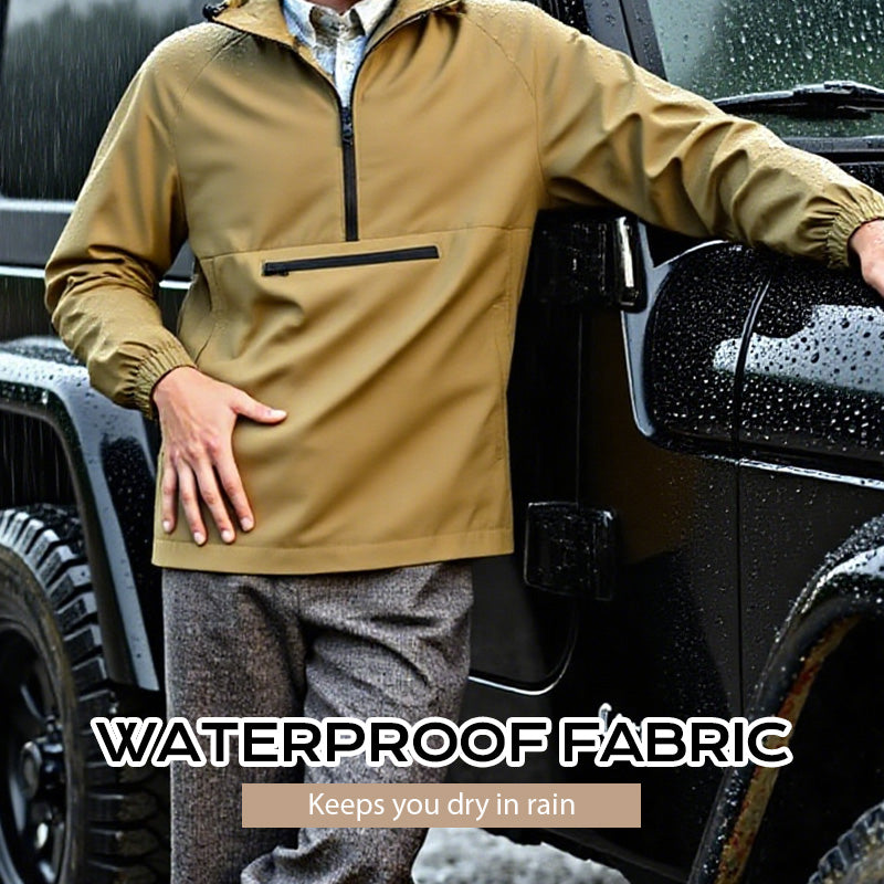 Men's Waterproof and Windproof Outer Jacket