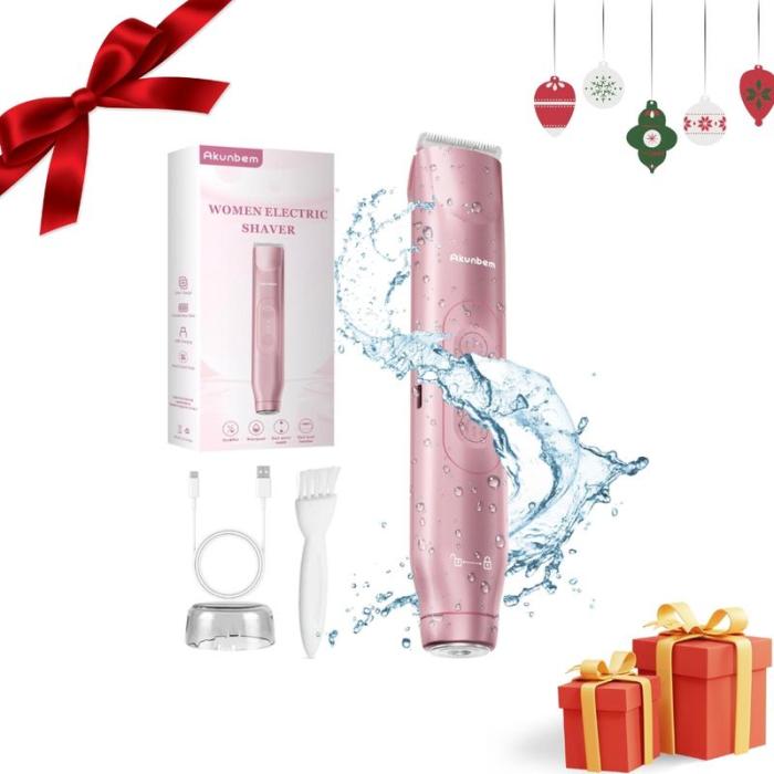 💜 2-in-1 Comfort Electric Razor for Soft and Effortless Skin